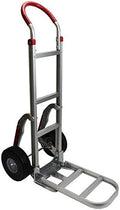 Aluminum Hand Truck with Foam Fill Tires and Stair Climbers Z968944