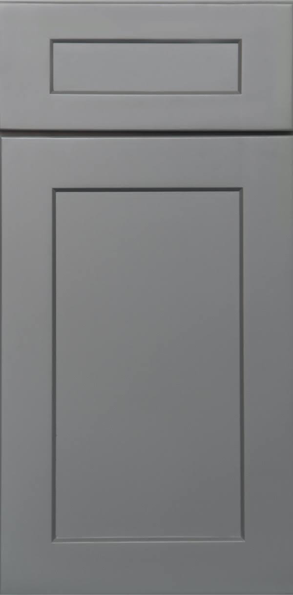 Grey 2 Doors 1 Drawer 1 Shelf 2 Rollout Shelves Base Cabinet X914