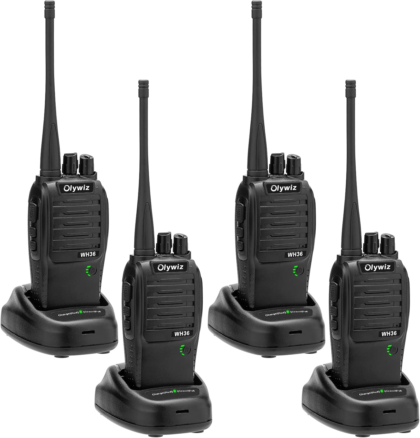 4 Pack Rechargeable Handheld 2 Way Radio A6142