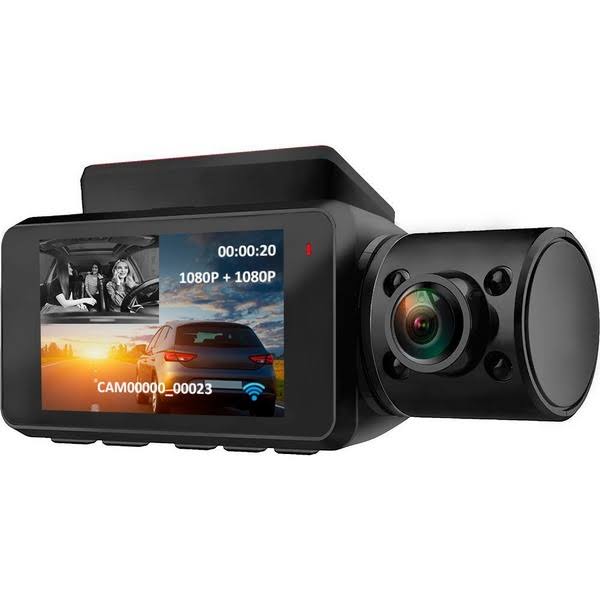 Black Front & Cabin Dash Camera V4687