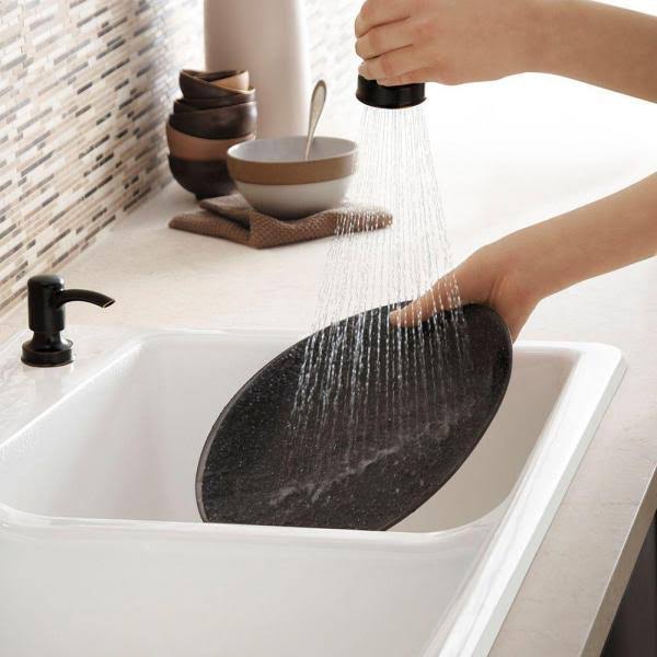 Oil Rubbed Bronze Pull-Down Kitchen Faucet R8926