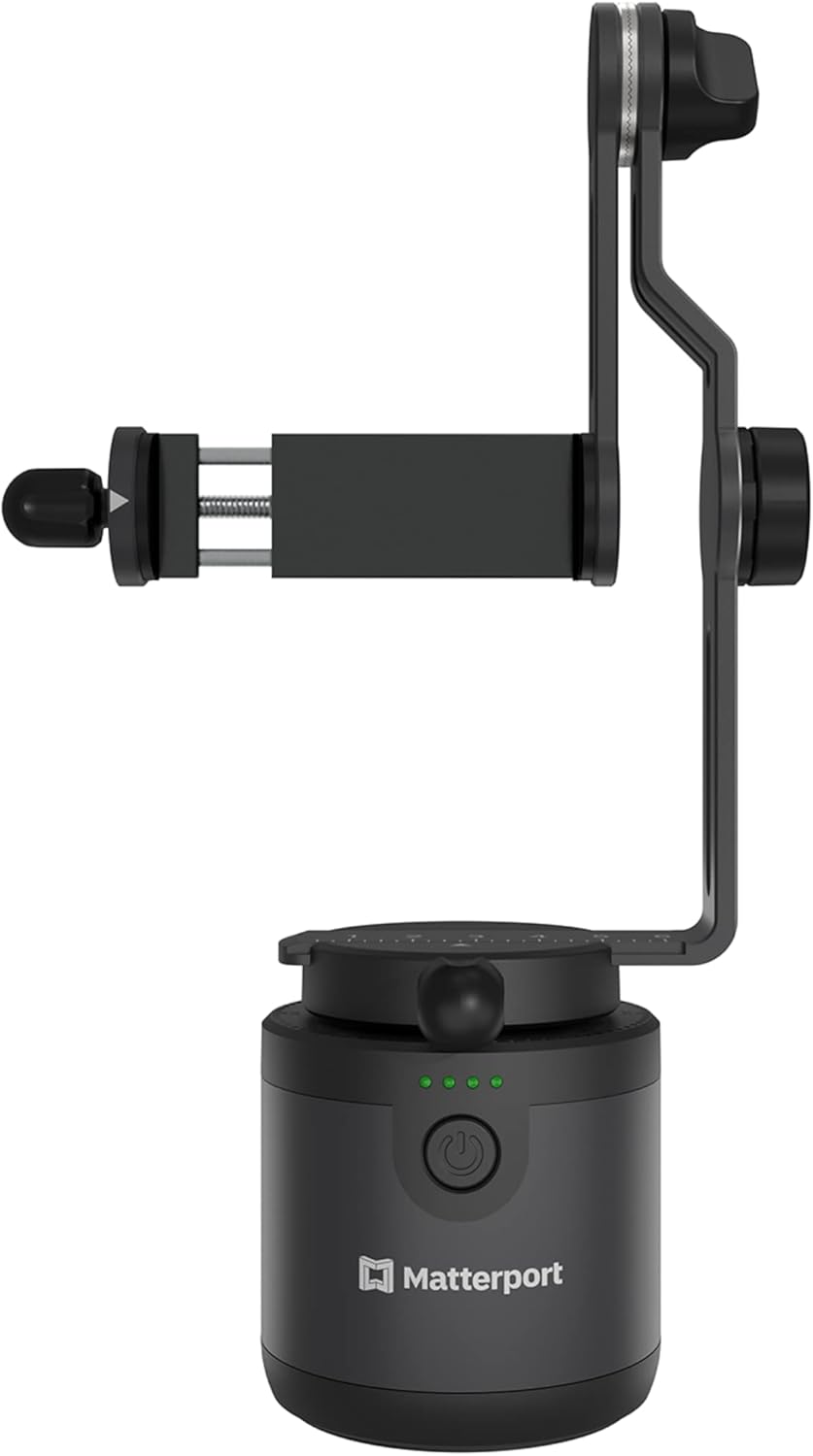 Motorized Rotating Mount for 3D 360 Photo Scans with Portable Tripod P74177