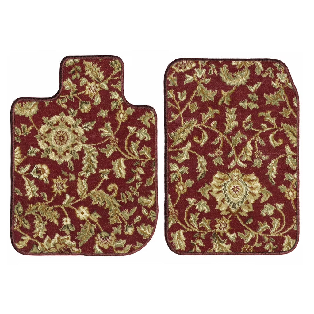 Red Oriental Car Mats Q43540