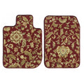 Red Oriental Car Mats Q43540