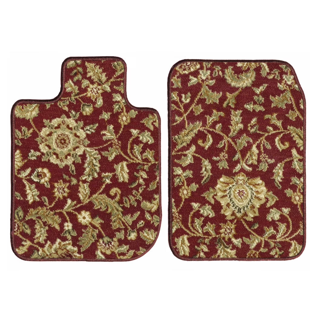 Red Oriental Car Mats Q43540