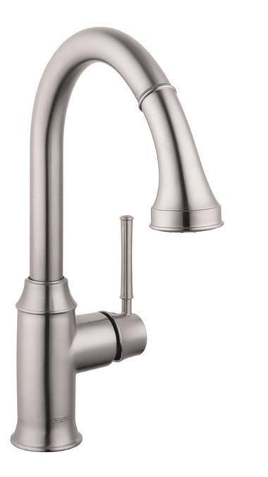 Rubbed Bronze HighArc Pull-Down Kitchen Faucet N69972