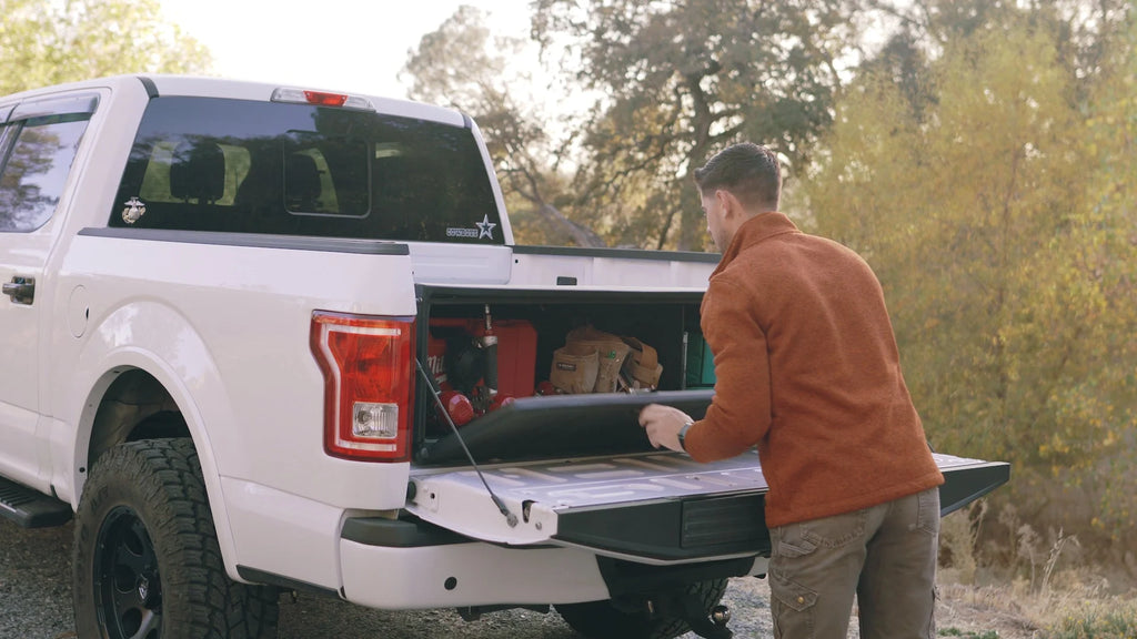 Rear Mounted Truck Bed Cargo Box K344
