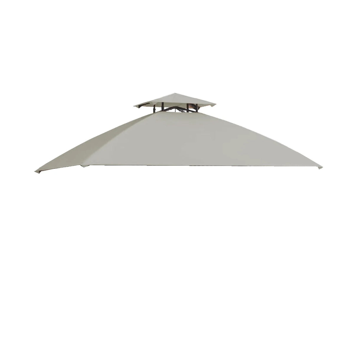 Slate Gray Replacement Canopy Top Cover for Grill Gazebo L8483