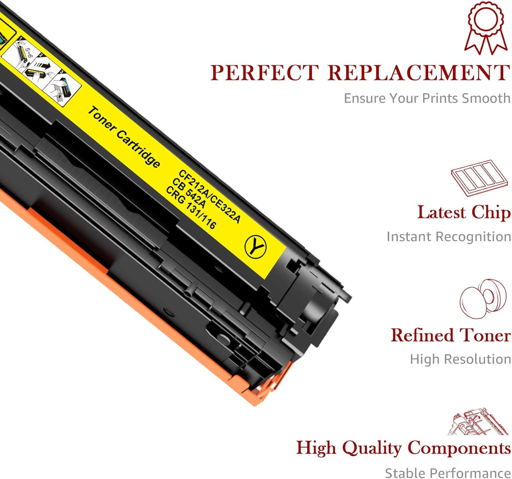 Compatible Toner Cartridges 4-Pack M7207