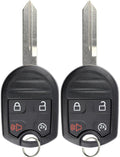 Keyless Entry Remote Car Key Fob Replacement (Pack of 2) C157