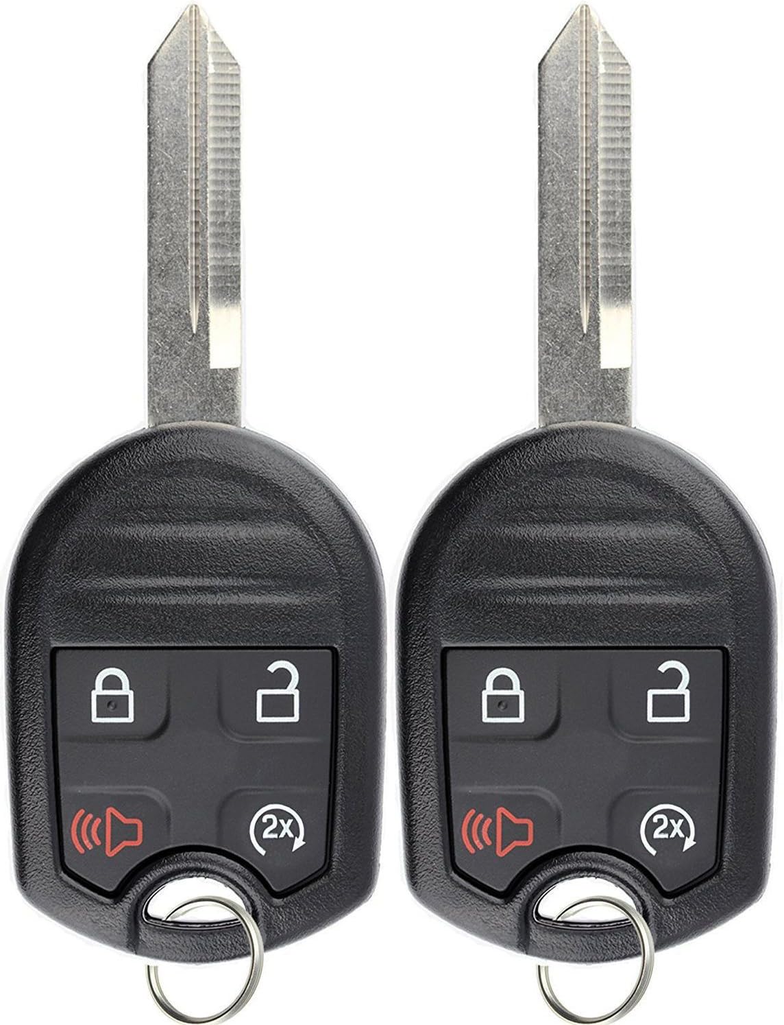Keyless Entry Remote Car Key Fob Replacement (Pack of 2) C157