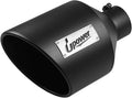 Black Long Stainless Steel Bolt-On Exhaust Tips G440153