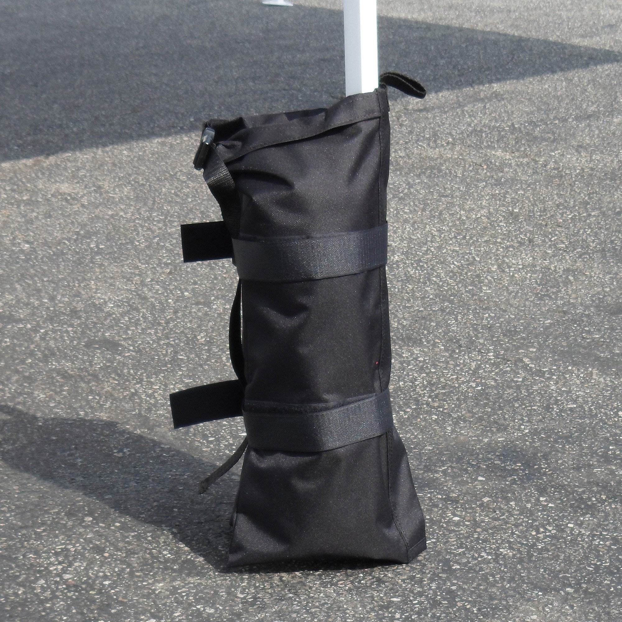 Black Instant Outdoor Canopy Shelter Weight Bags J670118