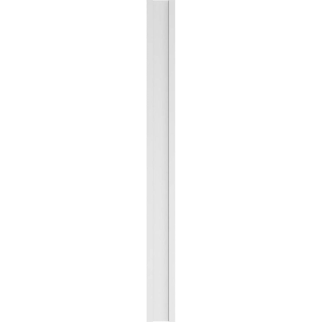 Two Equal Raised Panel PVC Pilaster with Capital and Base (Pair) C465600