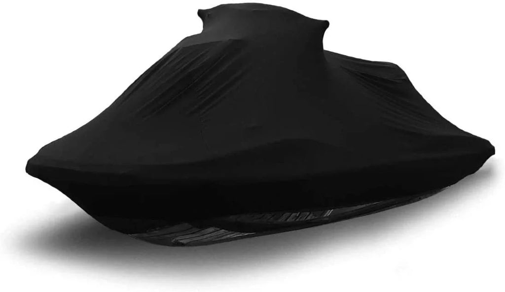 Black Satin Jet Ski Cover with Storage Bag I728