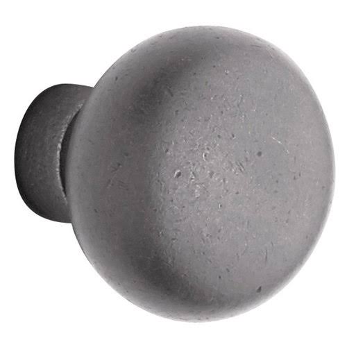 Satin Brass and Brown Pair of Knobs G924