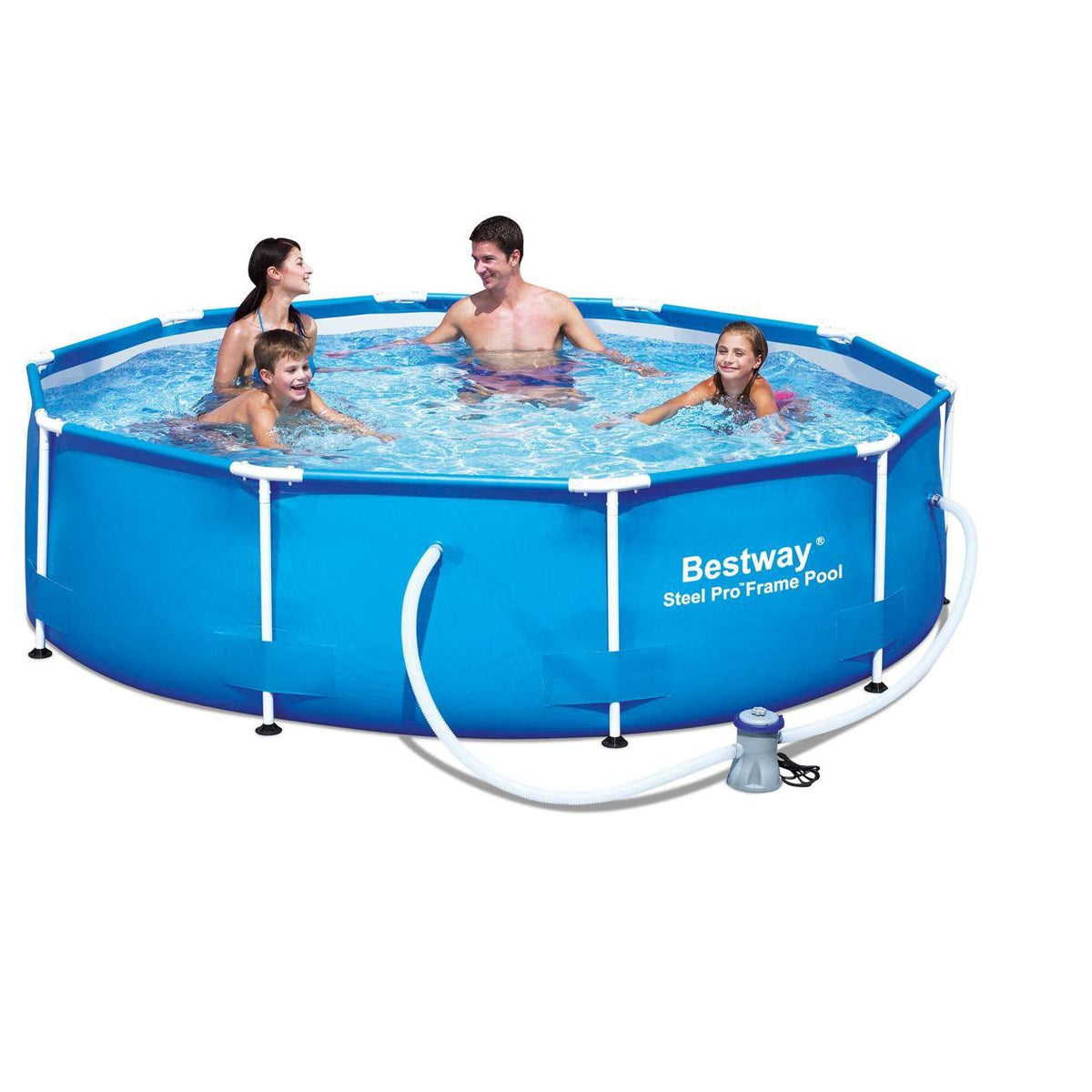 10 x 30x22 Steel Pro Frame Round Above Ground Swimming Pool Set M1708