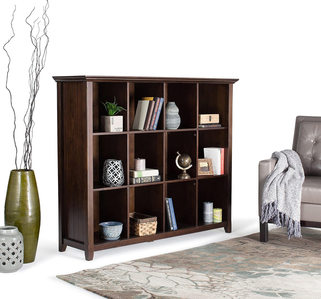 Black 12 Cube Storage with 12 Shelves S59444