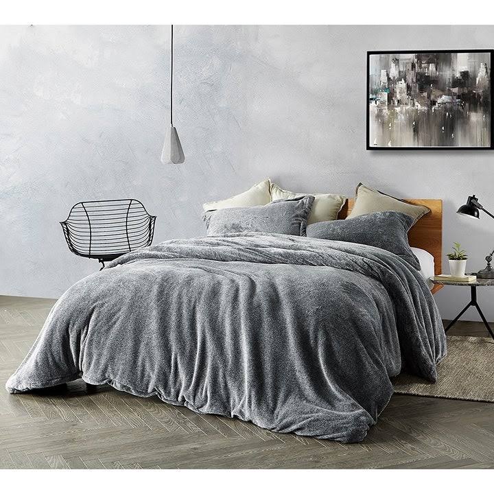 Slate Black King Duvet Cover V491485