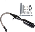 Black Viper Flexible Muffler Pipe for 80cc Bike Gas Engine Motor Parts, Pack of 2 E548919