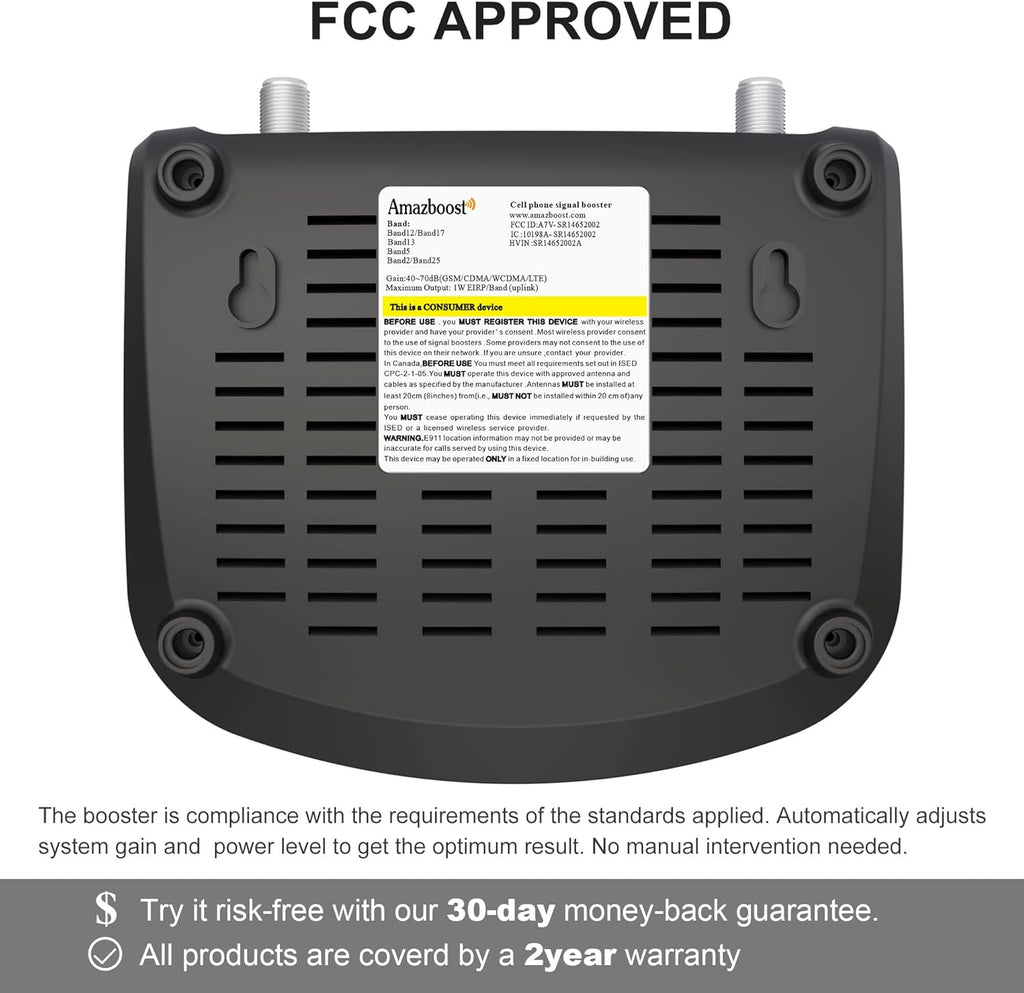 4-Band Cell Phone Signal Booster E16073
