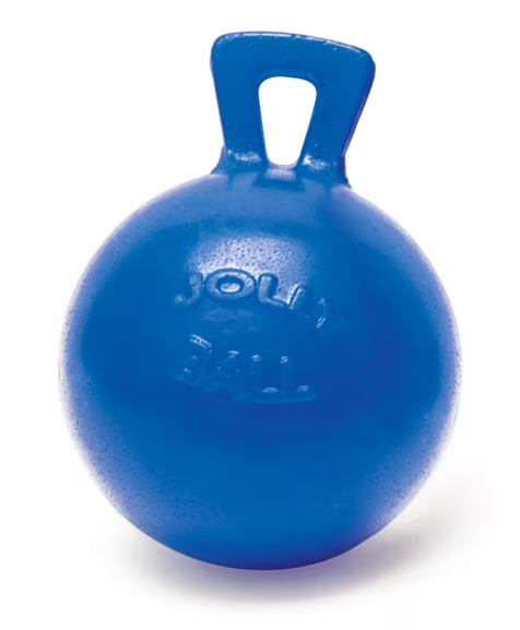 Red Rubber Ball with Handle Chew Toy for Dogs L9997