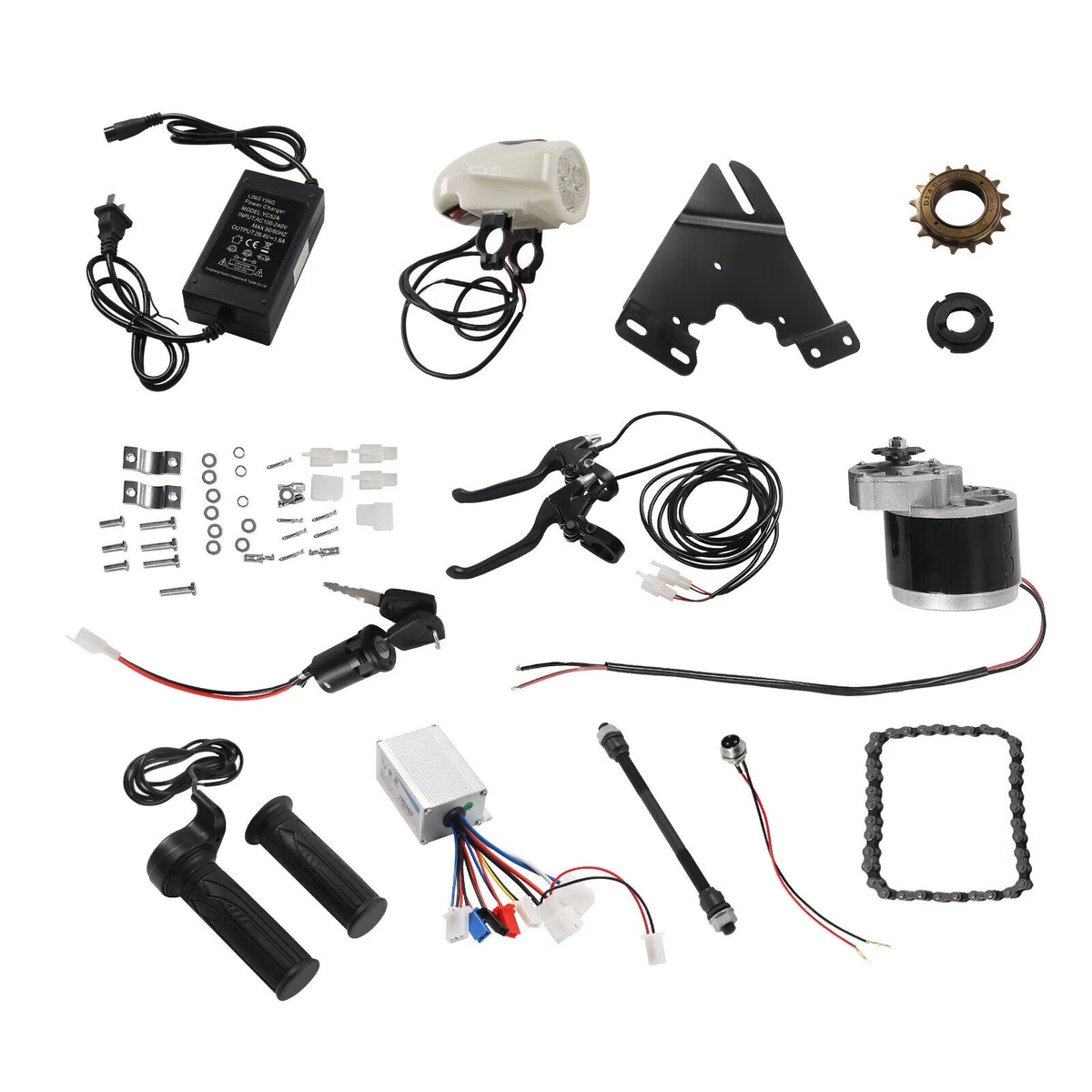 Black Electric Bike Conversion Kit P873224