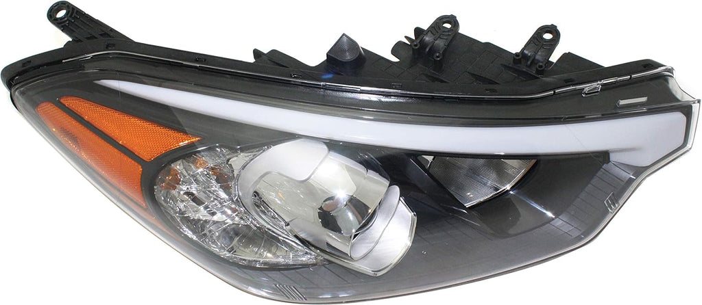 RH Halogen Headlight Assembly D2899