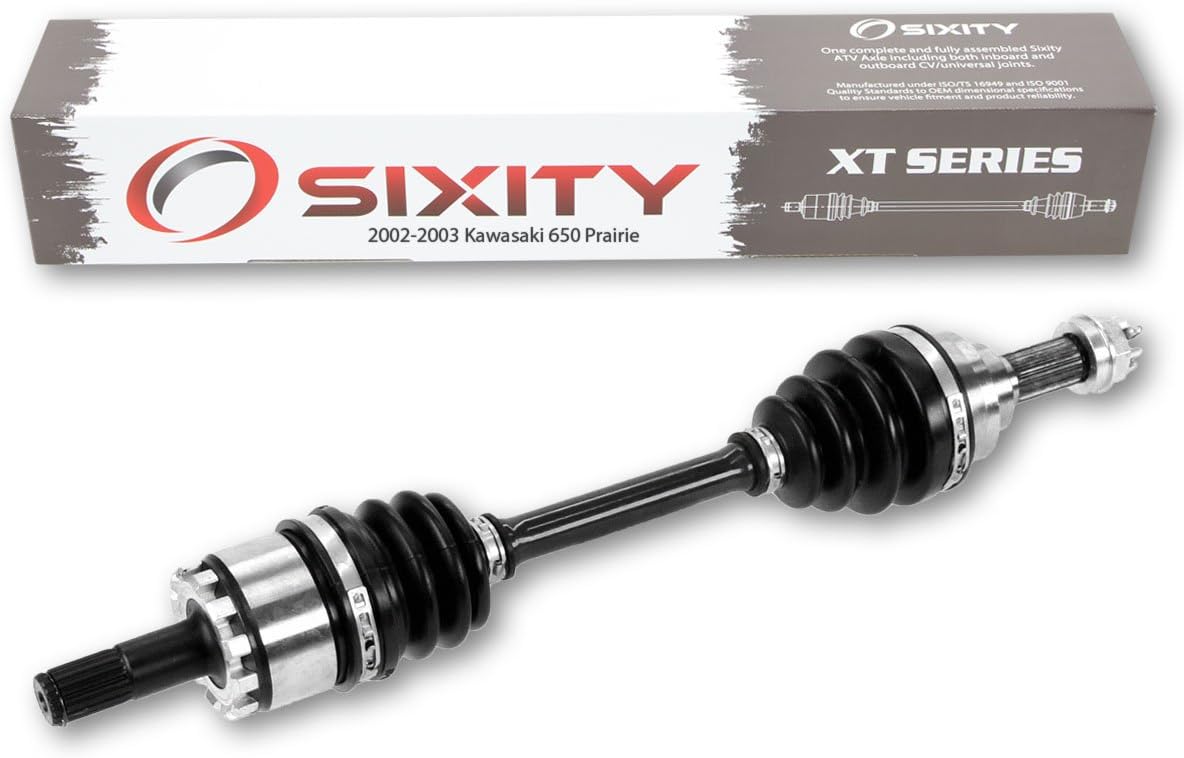 Front Left Axles Pack of 2 for Kawasaki 650 Prairie 4X4 X2541