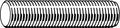 Threaded Stud, Plain, 1-5/8-8X11-1/4, PK4 R54120