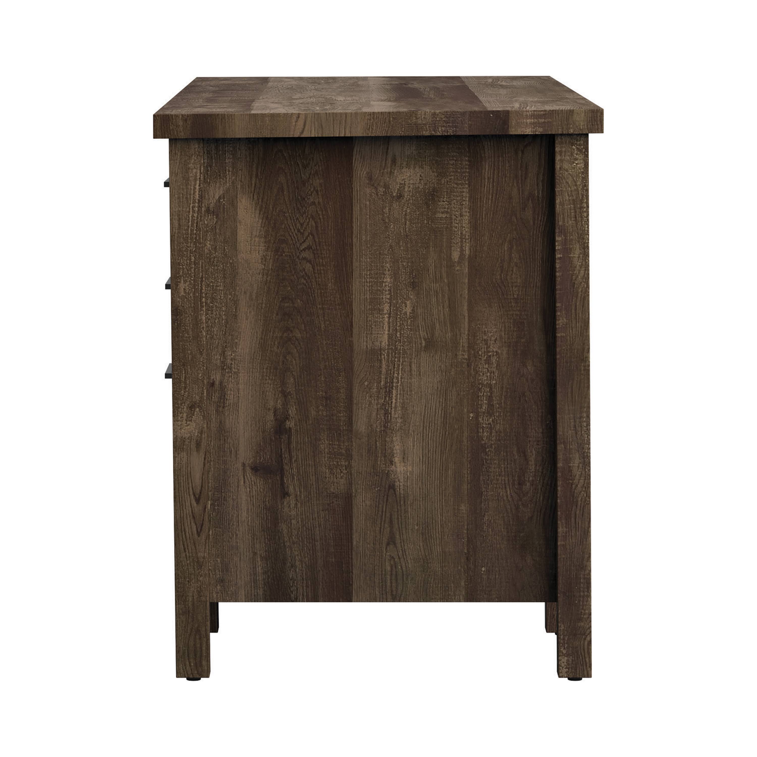 Rustic Oak Bookcase J586